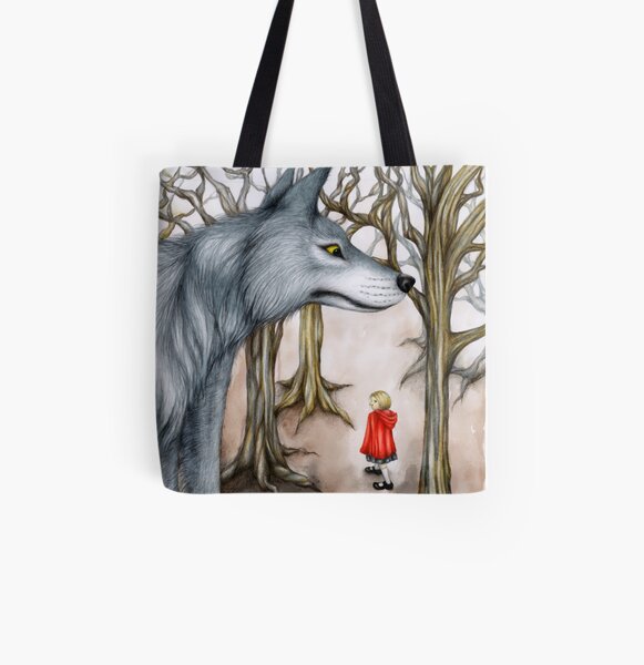 Not Out of the Woods All Over Print Tote Bag