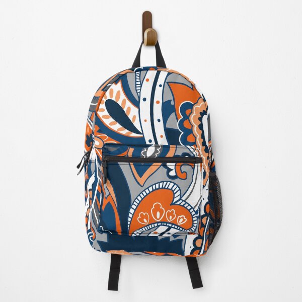 Item preview, blue and orange paisley designed and sold by briegot.