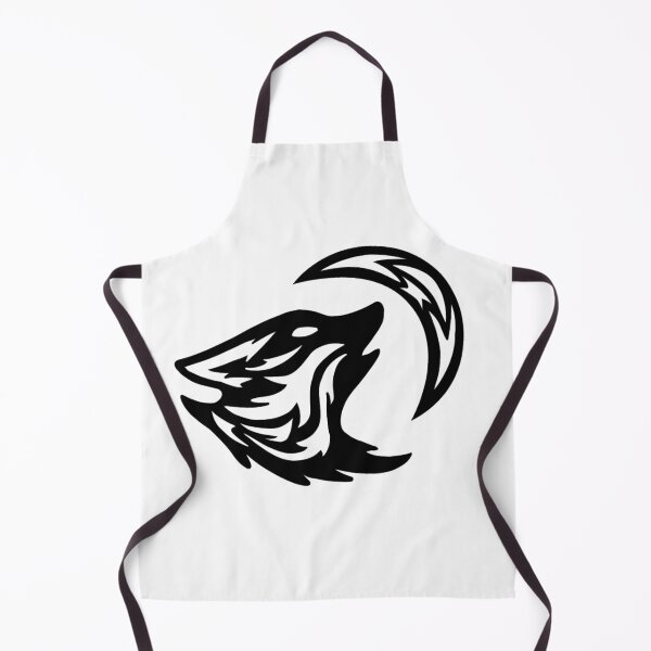 Item preview, Tribal Howling Wolf Tattoo designed and sold by BiscuitSnack.