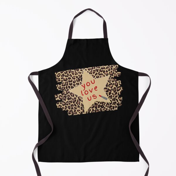 Item preview, You love us leopard print and lipstick designed and sold by chihuahuashower.