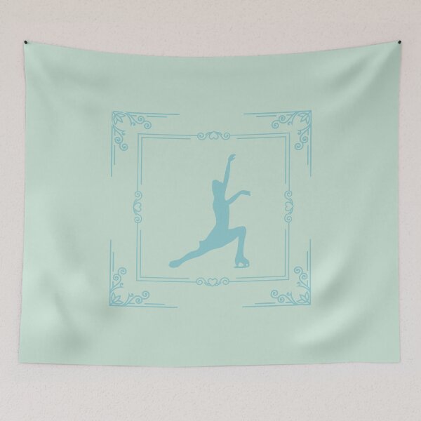 Item preview, Ice Skating Queen- Light Blue Edition designed and sold by Megan-Alice.