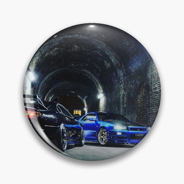 Item preview, Nissan Skyline GTR R34 Nismo + Toyota Supra MK4 @aj_works designed and sold by AJ Works ..