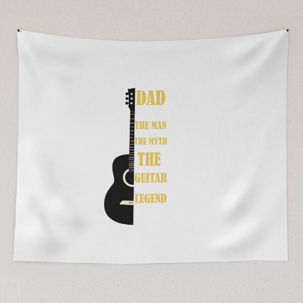 Item preview, Dad the man the myth the guitar legend. designed and sold by shaakir.