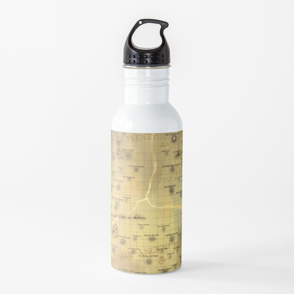 Sea Of Thieves Map Water Bottle