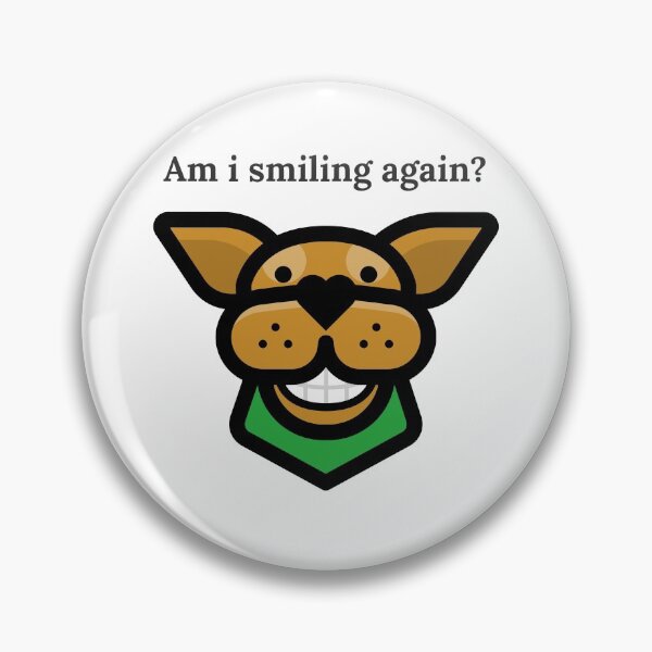 Item preview, Funny Happy Dog! Am I smiling again? designed and sold by JerseyBoysTees.