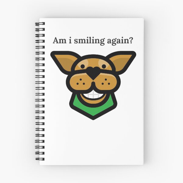 Item preview, Funny Happy Dog! Am I smiling again? designed and sold by JerseyBoysTees.