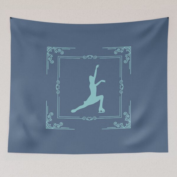 Item preview, Ice Skating Queen- Blue Edition designed and sold by Megan-Alice.