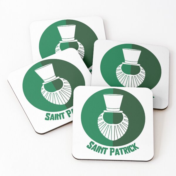 Item preview, Saint Patrick, Leprechaun Hat and Beard, Green designed and sold by PandaSoul.