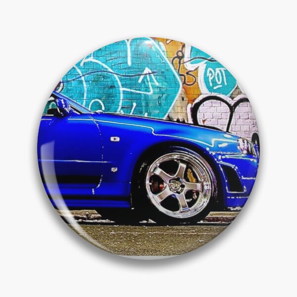 Item preview, Nissan Skyline GTR R34 Nismo Vspec Bayside Blue @aj_works1 designed and sold by AJ Works ..