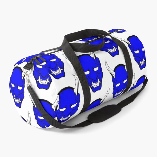 Item preview, Blue Japanese Devil  Design with horns designed and sold by Click-Like.