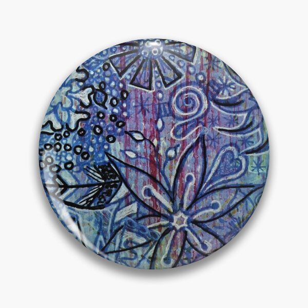 Item preview, Colorful fantasy flowers  designed and sold by Trueselfart.