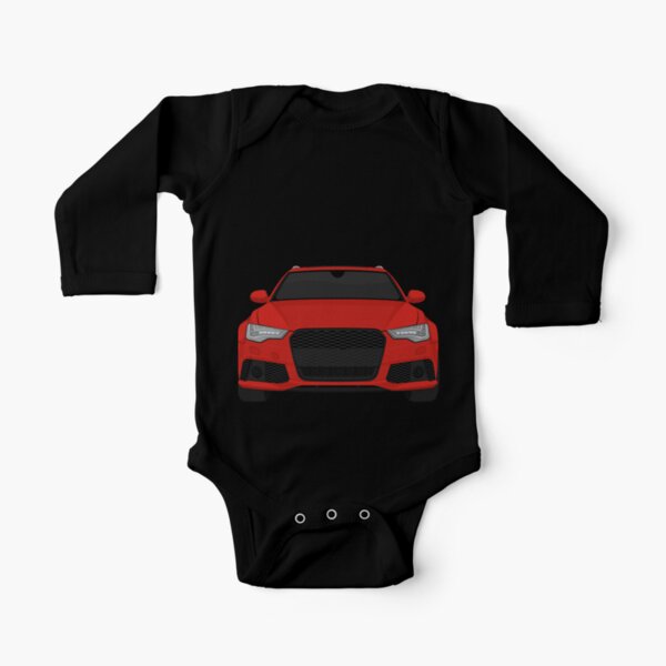 Audi Rs6 rot Baby Body Langarm