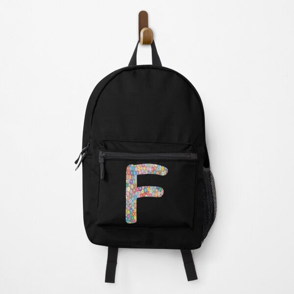 Item preview, Letter F Capital Alphabet Colorful Flowers Funny F Gift designed and sold by Shariss.