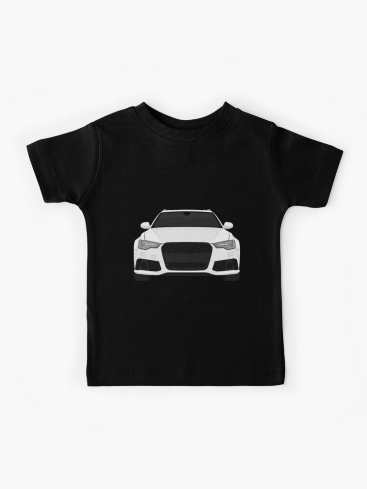 Audi white" Kids T-Shirt for by EmViLoLT | Redbubble