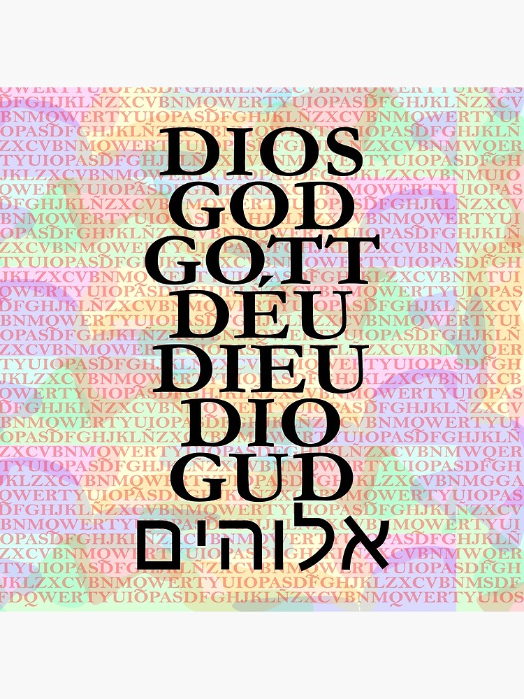 god-in-different-languages-poster-by-rosela09designs-redbubble