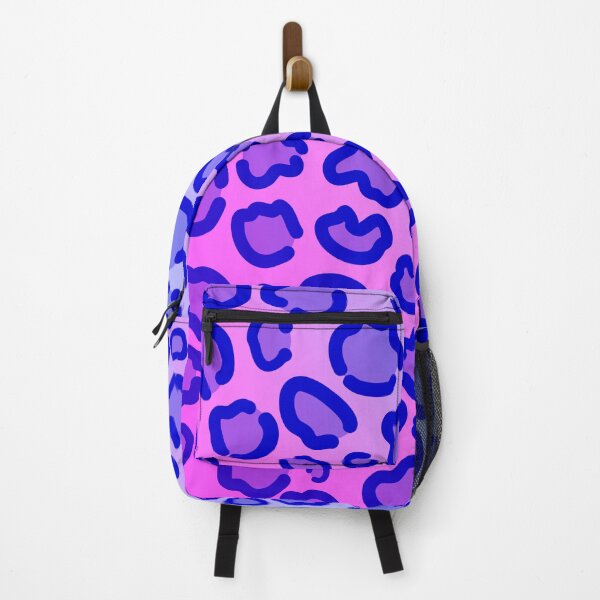 Item preview, Blue to Magenta Abstract Leopard Animal Print Pattern Design designed and sold by patternsoup.