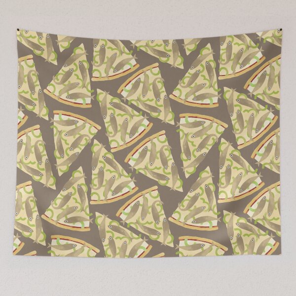 Item preview, Pizza Pie - Anchovies designed and sold by nickneuman101.