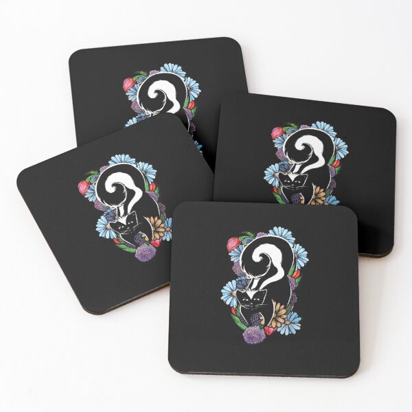 Item preview, Floral Skunk designed and sold by FrictionMaxxing.