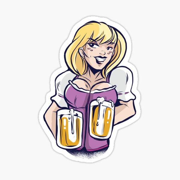 Sexy girl Sticker