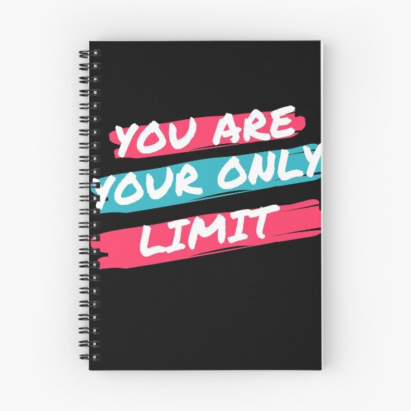 Item preview, You are your only limit slogan designed and sold by Twinkleb17.