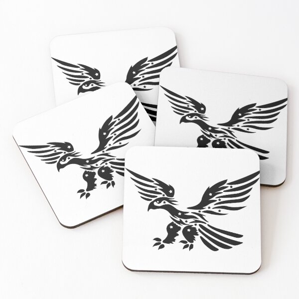 Item preview, Tribal Eagle Tattoo designed and sold by BiscuitSnack.