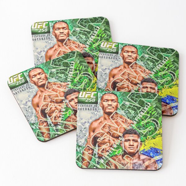 Item preview, UFC 258 Usman vs Burns designed and sold by SavageRootsMMA.