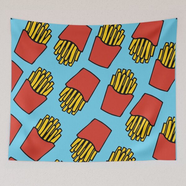 Item preview, French Fries Pattern designed and sold by VBeesTees.