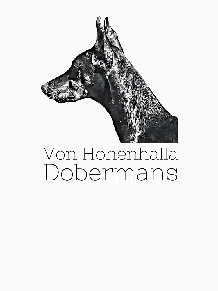 Thumbnail 7 of 7, Essential T-Shirt, Von Hohenhalla Doberman T Shirt designed and sold by HohenhallaDobes.