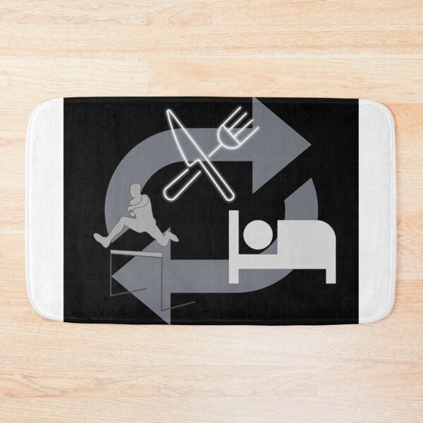 Item preview, Eat, Sleep, Hurdles, Repeat designed and sold by mayankg1100.