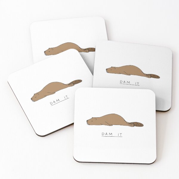 Item preview, Dam it annoyed beaver designed and sold by BattleGoat.
