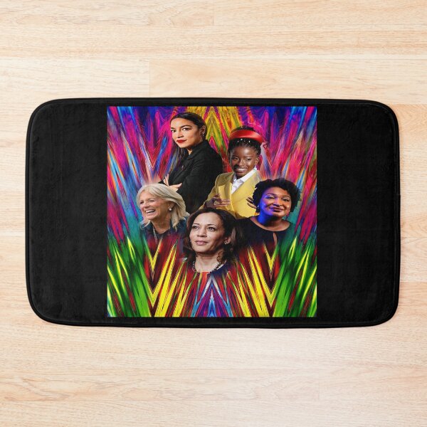 Item preview, The Wonderful Women of the Democratic Party Amanda Gorman, Doctor First Lady Jill Biden, Stacey Abrams, Alexandria Ocasio-cortez And Kamala Harris designed and sold by HINDAM4U.