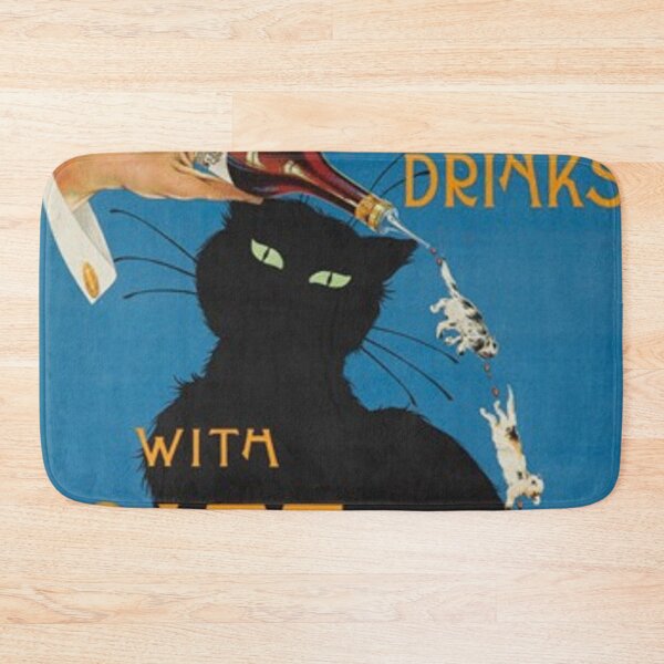 Item preview, Mix Your Drinks With Catz Bitters Poster designed and sold by senoarloke.