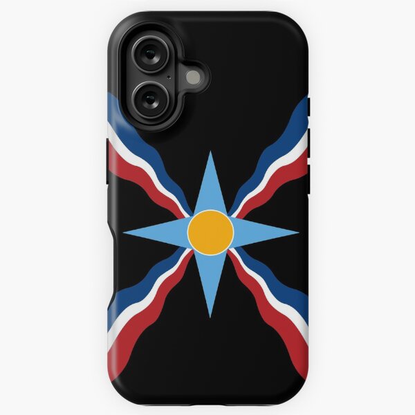 Aperçu de l'œuvre Drapeau assyrien créée et vendue par assyriansomo.