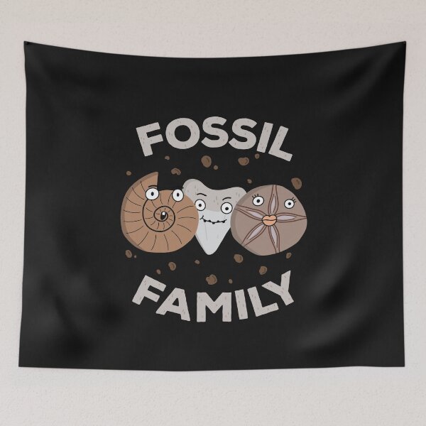 Item preview, Fossil Family Funny Gift For Fossil Hunters And Paleontologists designed and sold by JokeGysen.