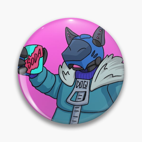 Item preview, dog with soda designed and sold by vantobots.