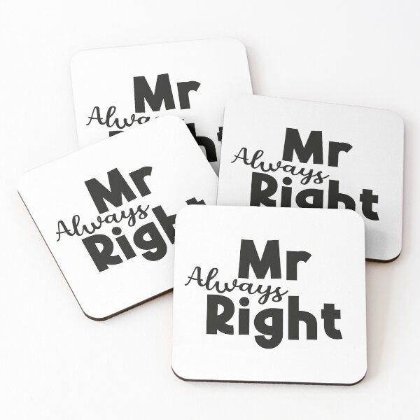 Item preview, Mr Always Right designed and sold by Funful.