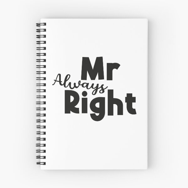 Item preview, Mr Always Right designed and sold by Funful.