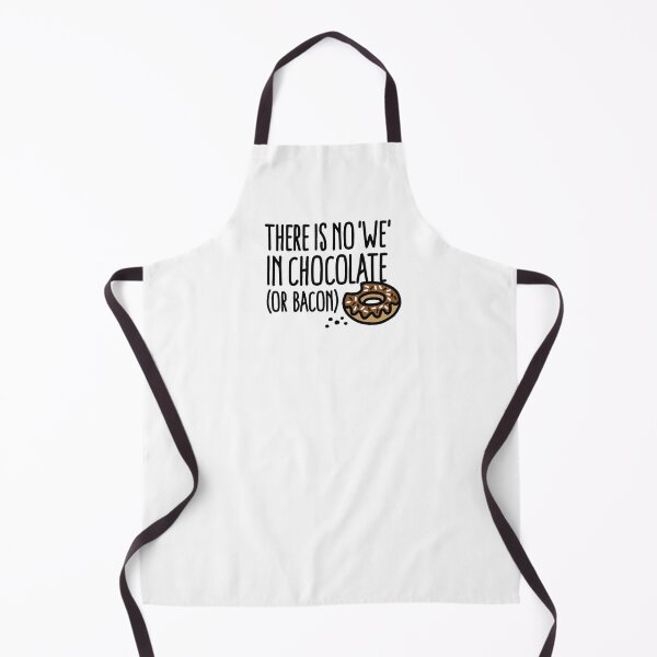 Item preview, There is no we in chocolate or bacon Chocolate fan designed and sold by LaundryFactory.