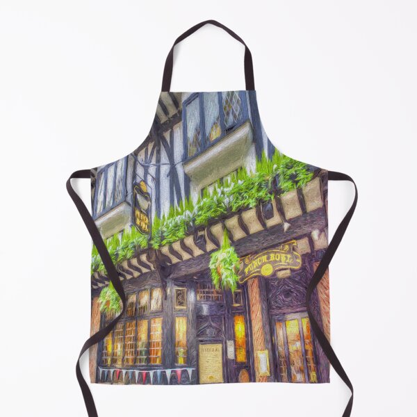 Item preview, The Punch Bowl Pub York Art designed and sold by Londonimages.