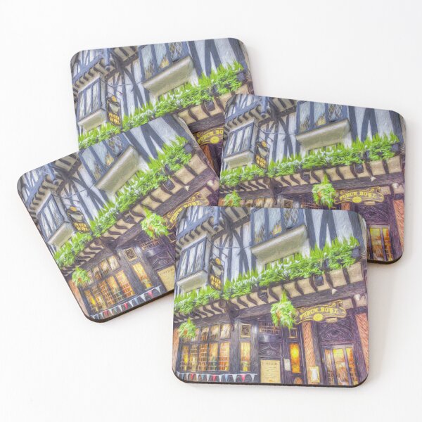 Item preview, The Punch Bowl Pub York Art designed and sold by Londonimages.