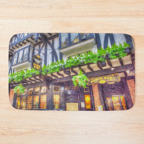 Item preview, The Punch Bowl Pub York Art designed and sold by Londonimages.
