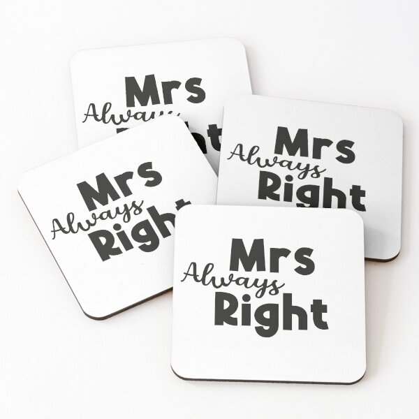 Item preview, Mrs Always Right designed and sold by Funful.