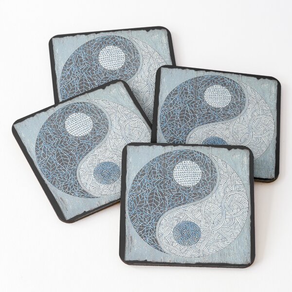 Item preview, Yin Yang Painting designed and sold by JoBella-Designs.