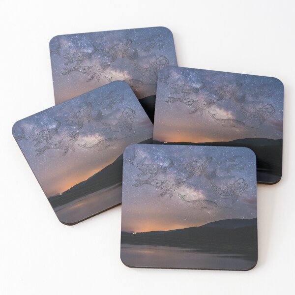 Item preview, Milky Way Sky Whale | Sky whale pod | Sunset designed and sold by KeleCo.