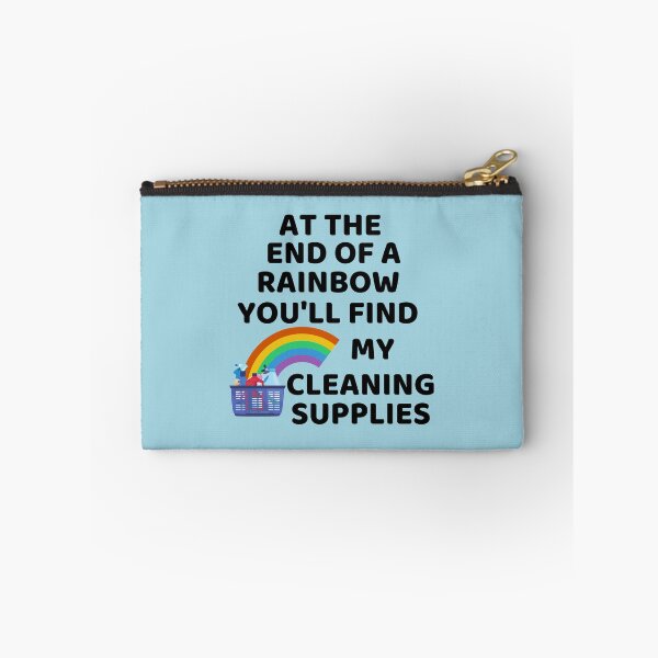 Item preview, At The End Of The Rainbow Fun Cleaning Supplies Housekeeping Lady Gifts designed and sold by SavvyCleaner.