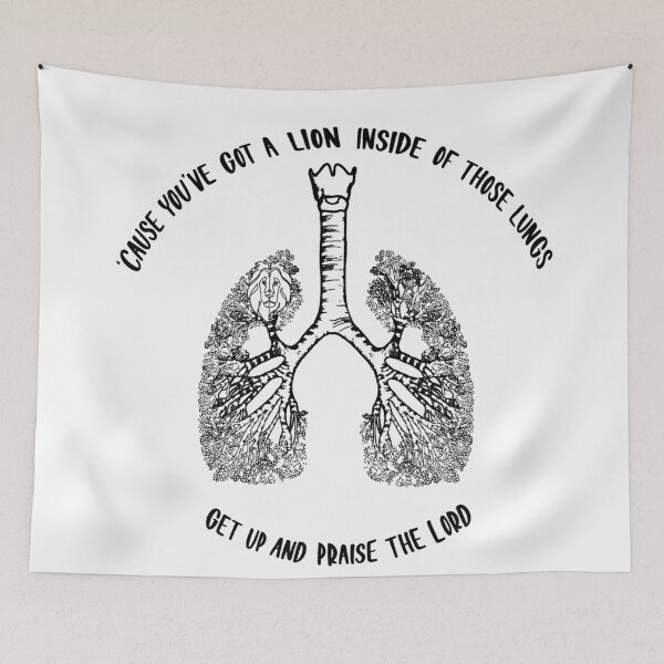Item preview, Cause You've Got A Lion Inside Of Those Lungs designed and sold by beckahbrooks.