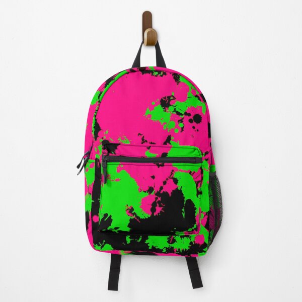 Item preview, Pink Black and Green Paint Splatter designed and sold by BigTexFunkadelic.