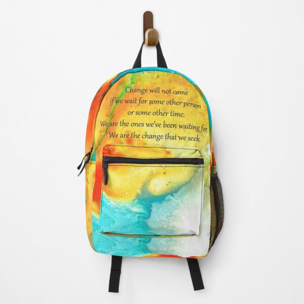 Item preview, The Change We Seek - Motivational Quotes - By Sharon Cummings designed and sold by Sharon Cummings Art.