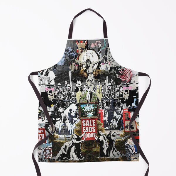 Item preview, Banksy Graffiti Collage Art designed and sold by Stephen Chambers / The Pop Art Factory.