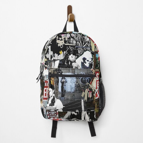 Item preview, Banksy Graffiti Collage Art designed and sold by Stephen Chambers / The Pop Art Factory.